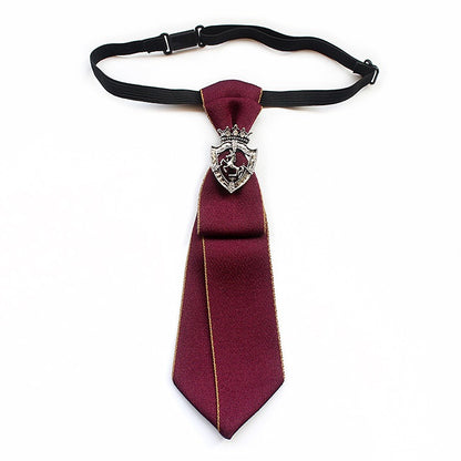 Women's Bedazzled Tie Jewelry Chain link Neckline Accessories Tie - Clothing Personality