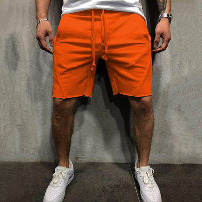 summer mens gym sports sport grey shorts for men - Clothing Personality