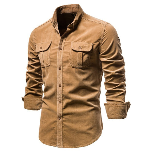 Shirts For Men Wear Shirt College Tops Longsleeve Blue - Clothing Personality