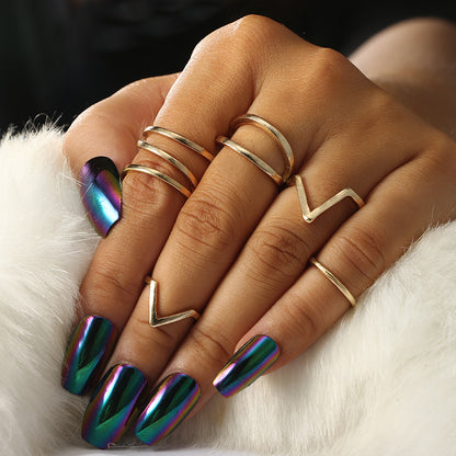 Enchanting Solstice Ring Set - Clothing Personality