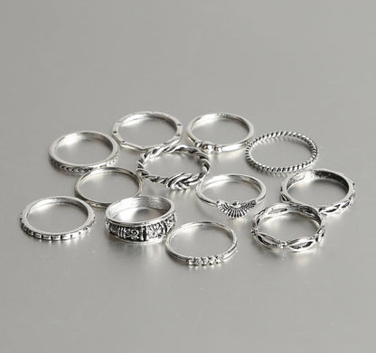 Enchanting Solstice Ring Set - Clothing Personality