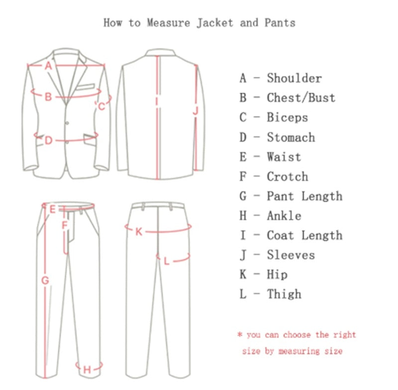 Men's Pin Striped Suit Business casual suit men's three-piece suit - Clothing Personality