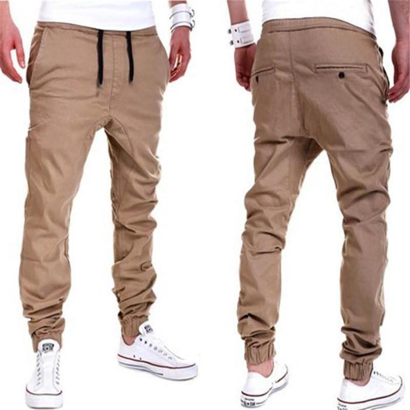 Men's Harem Pants Casual Sagging Pants Men Drop Crotch Casual Pants Men Joggers