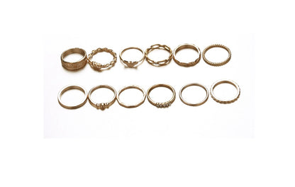 Enchanting Solstice Ring Set - Clothing Personality