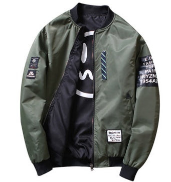 Men's Reversible Flight Jacket for Autumn &Winter - Clothing Personality