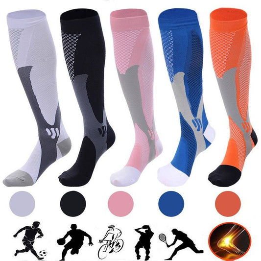 Compression Socks For Men&Women Best Graduated Athletic Fit For Running Flight Travel Boost Stamina Circulation&Recovery Socks - Clothing Personality