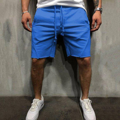 summer mens gym sports sport grey shorts for men - Clothing Personality