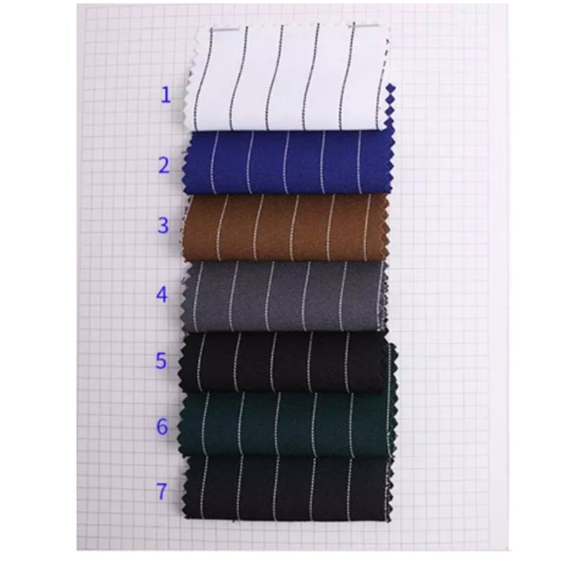 Men's Pin Striped Suit Business casual suit men's three-piece suit - Clothing Personality