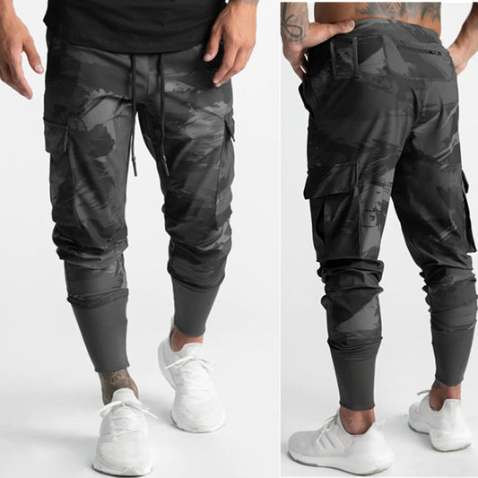 Fitness Sports Men Casual Loose Thin Woven Workwear Joggers - Clothing Personality