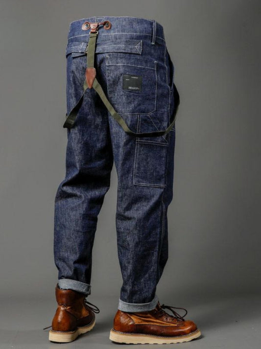 New High End Straight Strap Pants For Men In Spring And Autumn Seasons - Clothing Personality