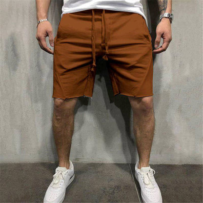 summer mens gym sports sport grey shorts for men - Clothing Personality