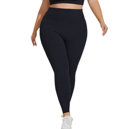 Plus Size Yoga Pants High Waist Hip Lift Seamless Cloud Sense Women's Fitness Exercise - Clothing Personality