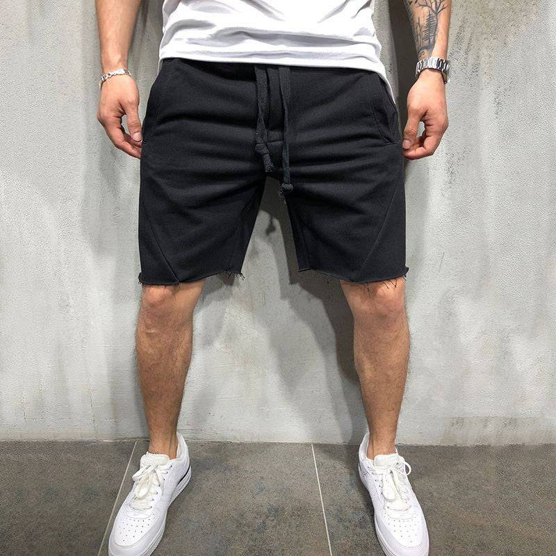 summer mens gym sports sport grey shorts for men - Clothing Personality