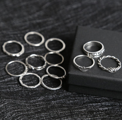 Enchanting Solstice Ring Set - Clothing Personality