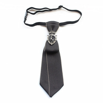 Women's Bedazzled Tie Jewelry Chain link Neckline Accessories Tie - Clothing Personality