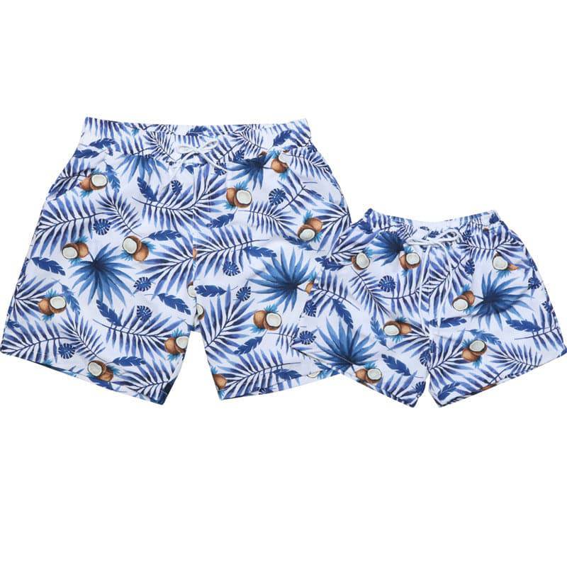 New Style Parent Child Swimwear Quick Drying Beach Pants - Clothing Personality