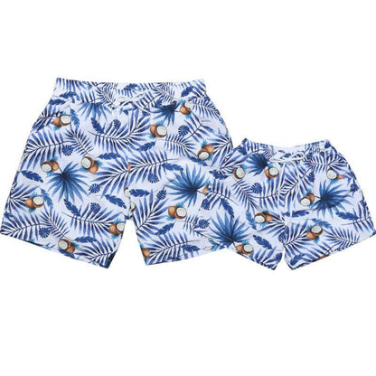 New Style Parent Child Swimwear Quick Drying Beach Pants - Clothing Personality