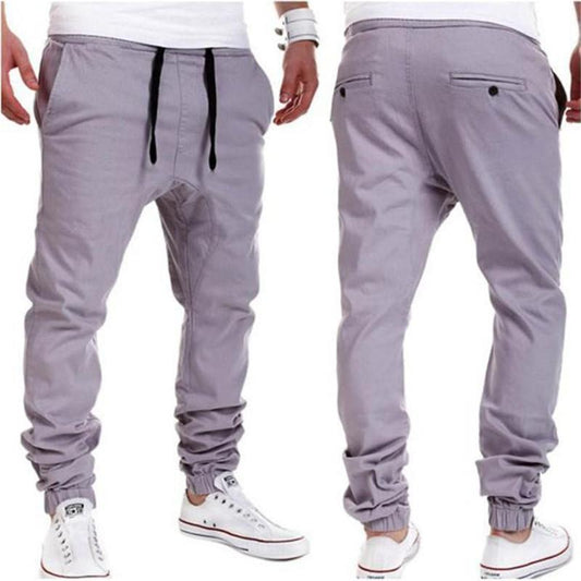 Men's Harem Pants Casual Sagging Pants Men Drop Crotch Casual Pants Men Joggers