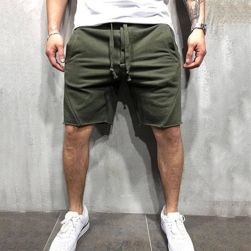 summer mens gym sports sport grey shorts for men - Clothing Personality