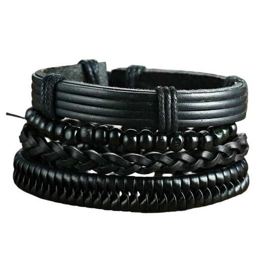 Black Bracelets for Men