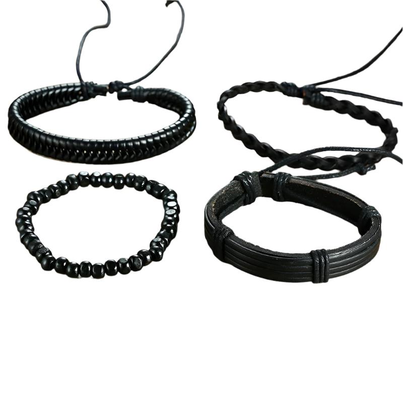 Black Bracelets for Men