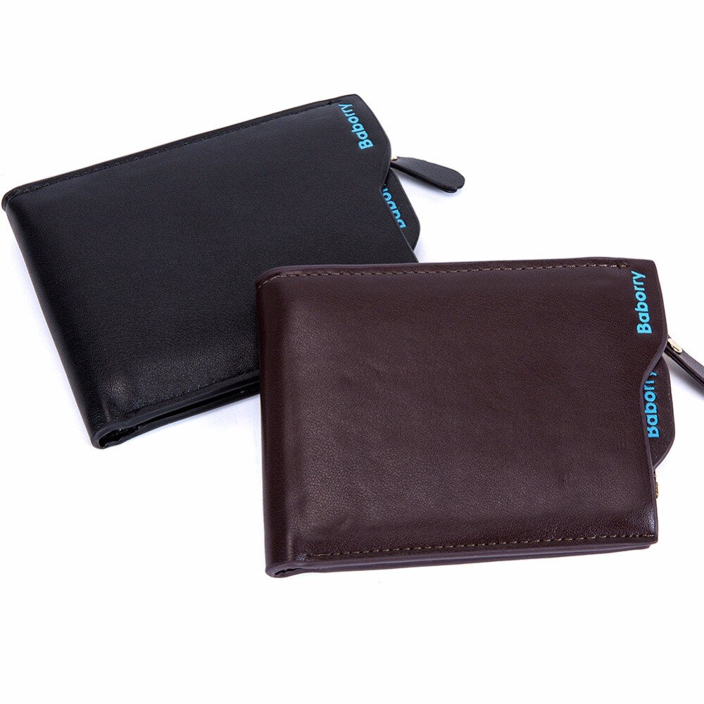 Men Wallets Coin Purse Men's wallet Male Money Purses Soft Card Case New classic Solid Pattern Designer wallet