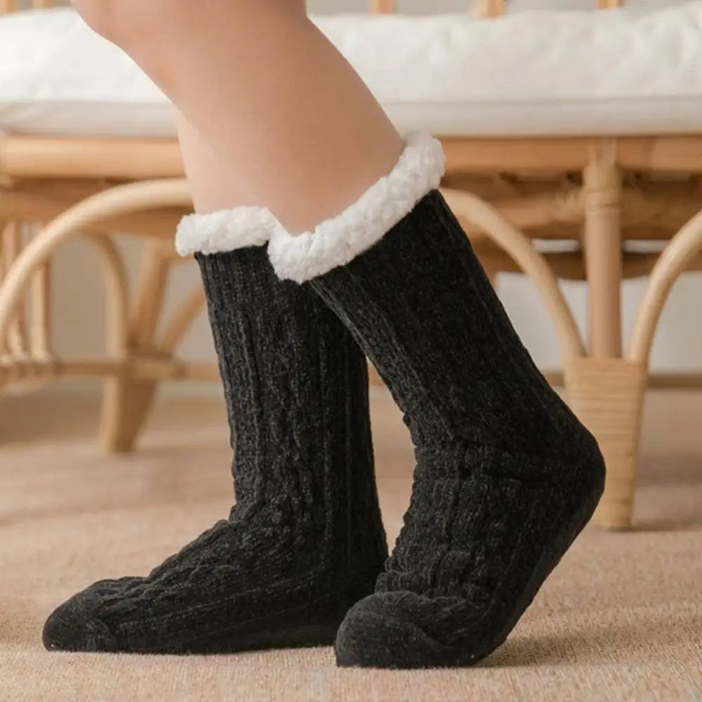 Women's Christmas Theme Cozy Socks Warm Winter Socks Gift