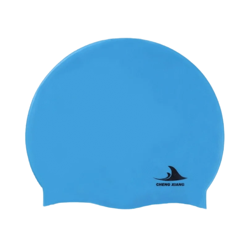 55g Silicone Swimming Cap Men Women Swim Pool Water Sport Diving Bathing Long Hair Waterproof Large Size Caps Hat for Adults New - Clothing Personality