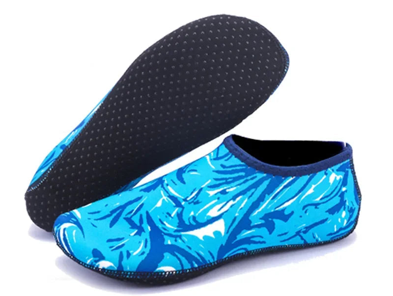 Non-Slip Unisex Water Shoes Swimming Diving Socks Summer Aqua Beach Sandal Flat Shoe Seaside Sneaker Socks Slipper for Men Women - Clothing Personality