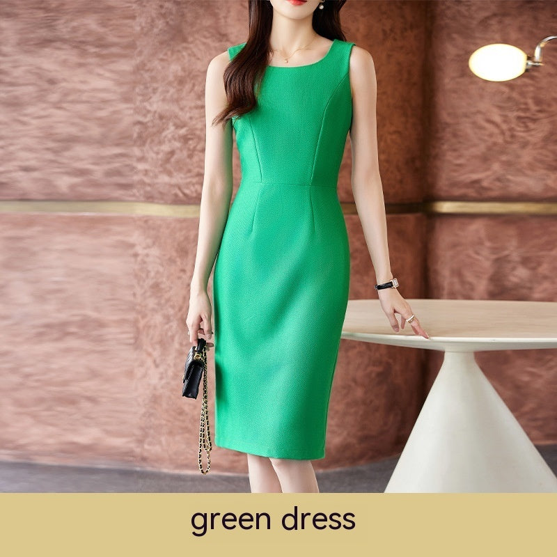 Women's Goddess Style High Quality Professional Tailored Suit Jumpsuit Skirt