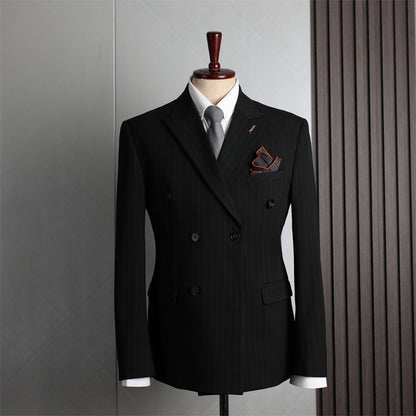 Double Breasted Suit Suit Men's Suits - Clothing Personality