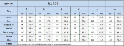 Size Chart for 2 Piece Set Business Word Solid Color Long Sleeve Blazer Suit And Pants For Women Classic OL Street Outfit - Clothing Personality Elegant Solid Long Sleeve Work Business Blazer Suit And Pants For Women Autumn Classic OL Street Outfit - Clothing Personality