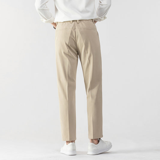 Spring Men's Pants Straight Loose Casual Pants - Clothing Personality