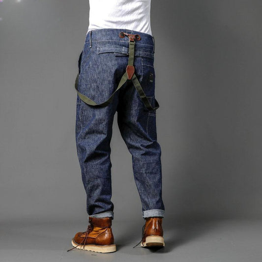 New High End Straight Strap Pants For Men In Spring And Autumn Seasons - Clothing Personality