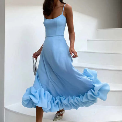 Fashion Flower Swing Three-dimensional Flower A- Line Skirt Womens Clothing - Clothing Personality